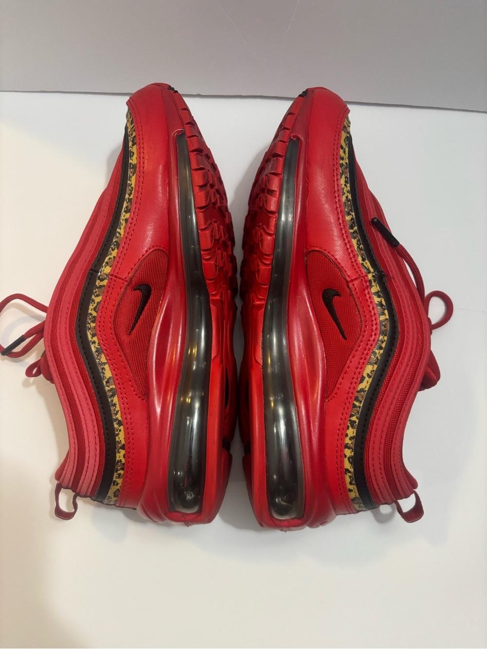 Nike Air Max 97 University Bright Red Woman's Size 8 Leopard
BV6113-600 - Picture 6 of 11